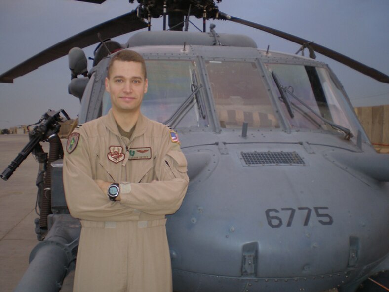 Capt. Jason Snyder, 41st Rescue Squadron chief of standardizations and evaluations, was the Air Rescue Association's 2007 Richard T. Kight award winner.  The ARA brings together members of the Air Force rescue community once a year for an awards banquet where they present the Kight award to an outstanding Airman.  (U.S. Air Force courtesy photo)