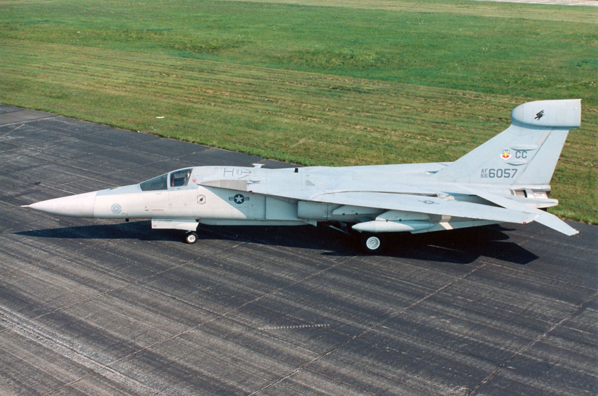 DAYTON, Ohio -- General Dynamics EF-111A Raven at the National Museum of the United States Air Force. (U.S. Air Force photo)
