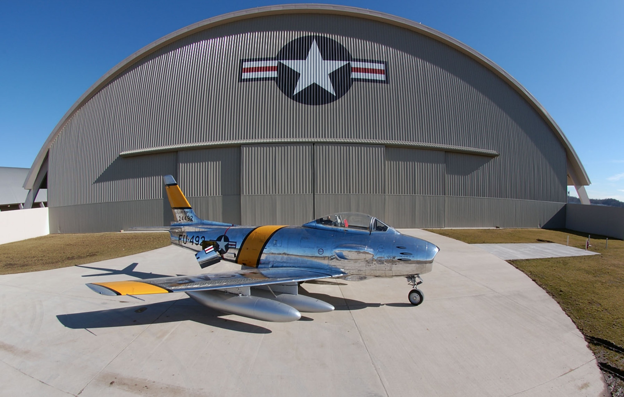 DAYTON, Ohio -- North American RF-86F at the National Museum of the United States Air Force. (U.S. Air Force photo)