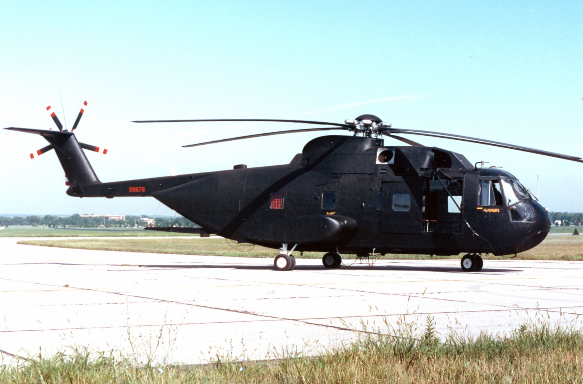 DAYTON, Ohio -- Sikorsky CH-3E at the National Museum of the United States Air Force. (U.S. Air Force photo)