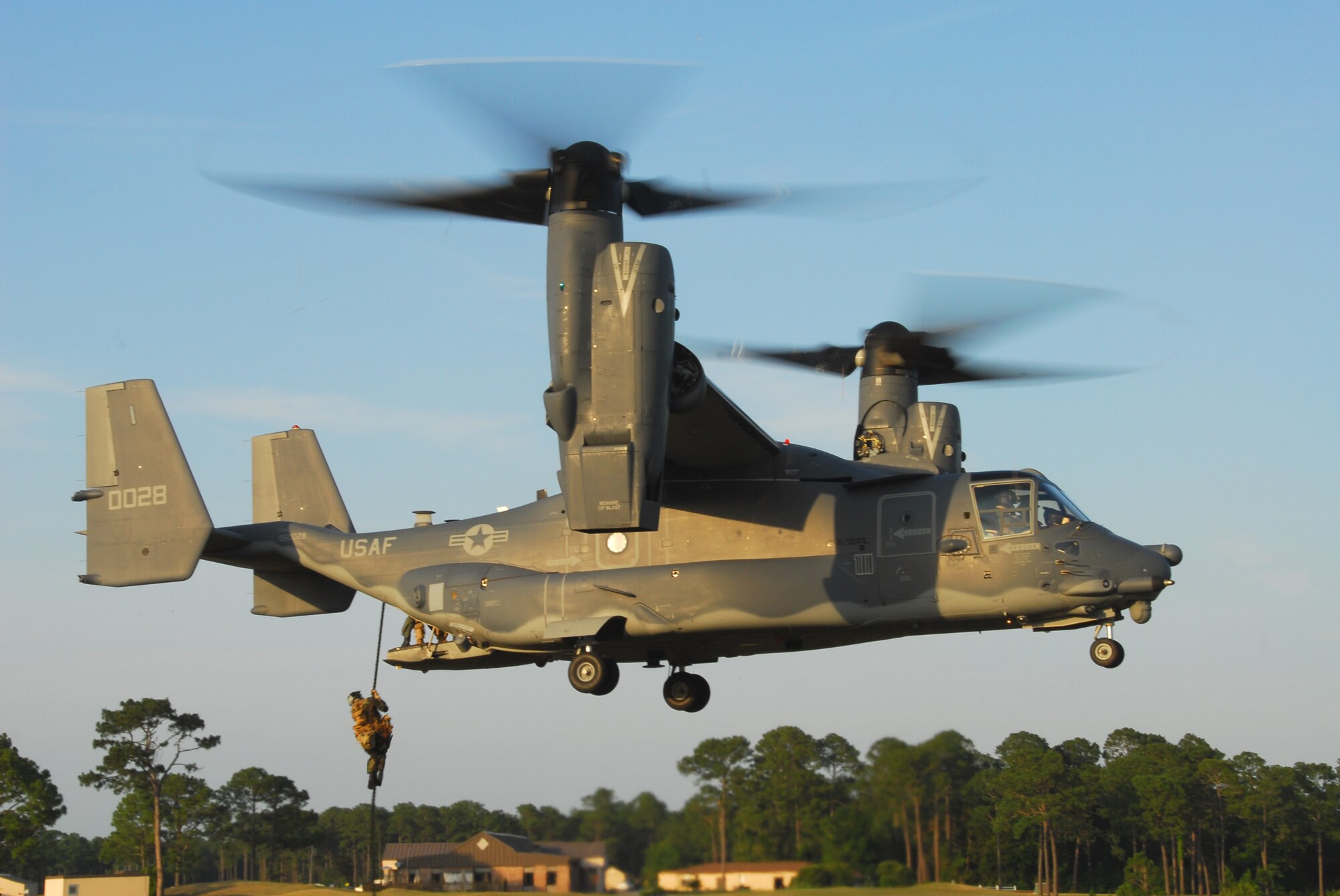 8th Special Operations Squadron CV-22 pick up. (Courtesy photo)
