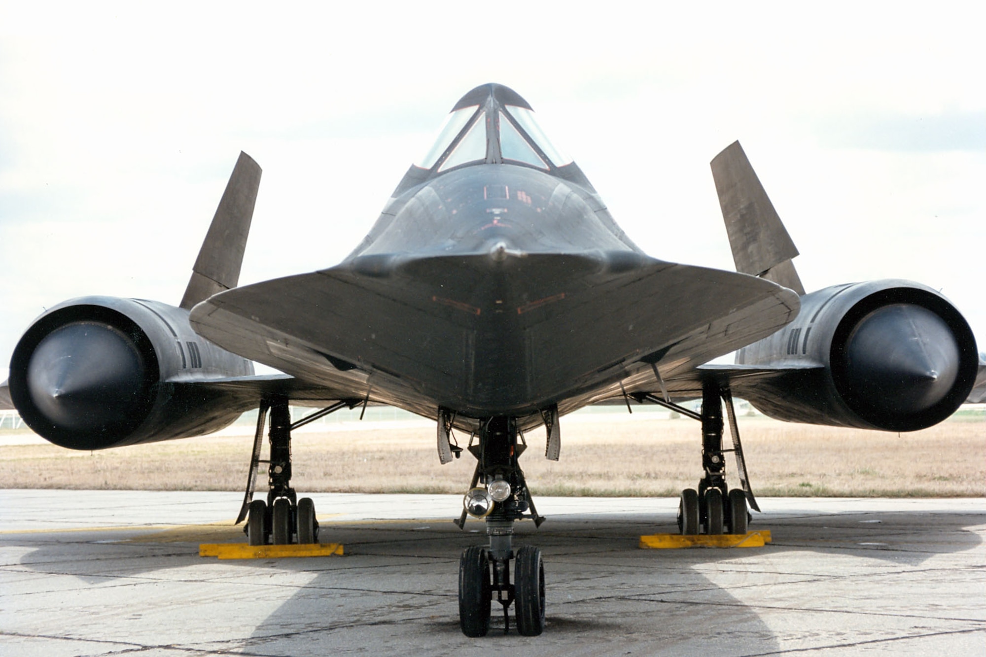 DAYTON, Ohio -- Lockheed SR-71A at the National Museum of the United States Air Force. (U.S. Air Force photo)