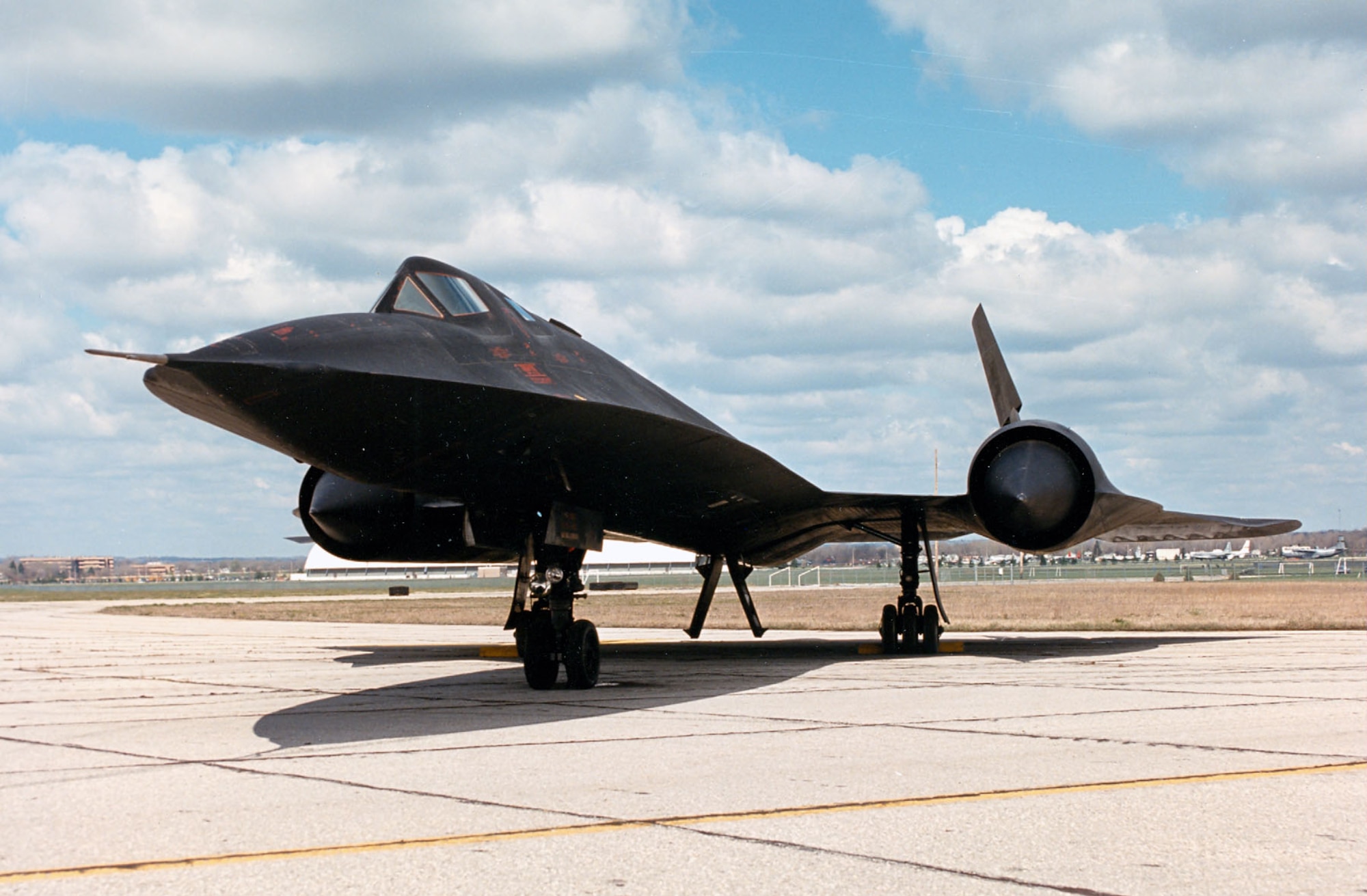 DAYTON, Ohio -- Lockheed SR-71A at the National Museum of the United States Air Force. (U.S. Air Force photo)