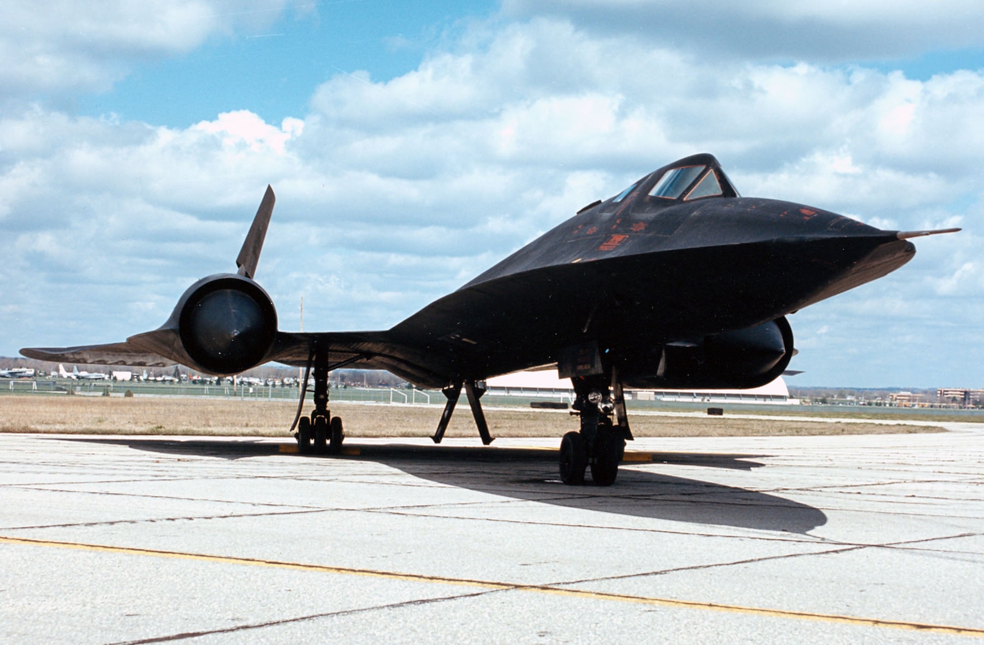 DAYTON, Ohio -- Lockheed SR-71A at the National Museum of the United States Air Force. (U.S. Air Force photo)