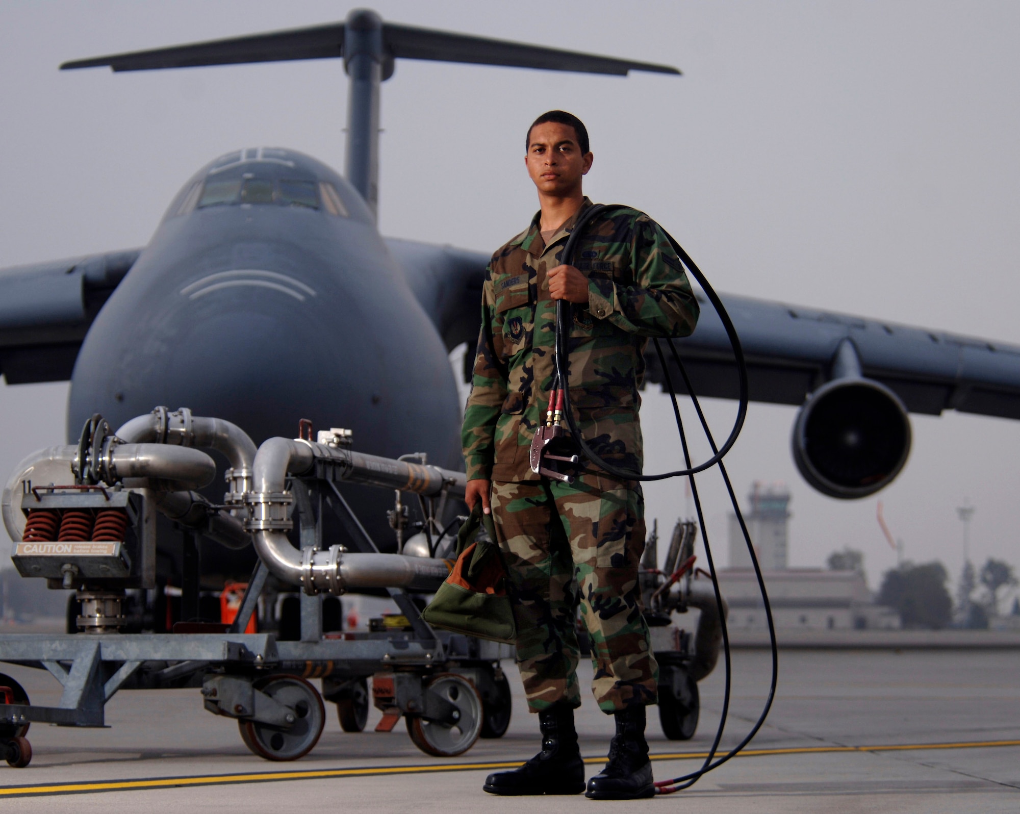 3 level fuels specialist pumps 3 million gallons Air Force Display