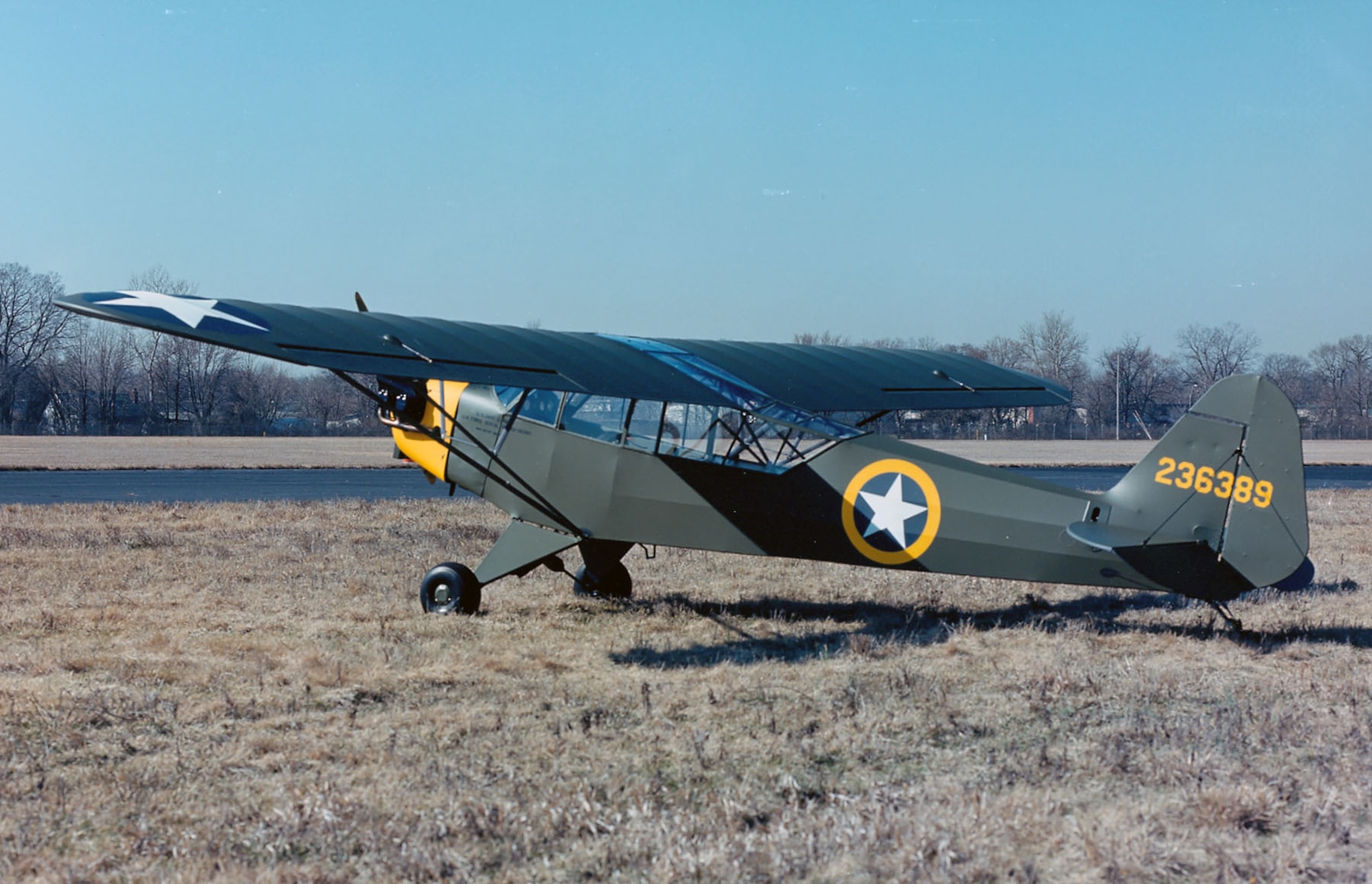 DAYTON, Ohio -- Piper L-4 "Grasshopper" at the National Museum of the United States Air Force. (U.S. Air Force photo)