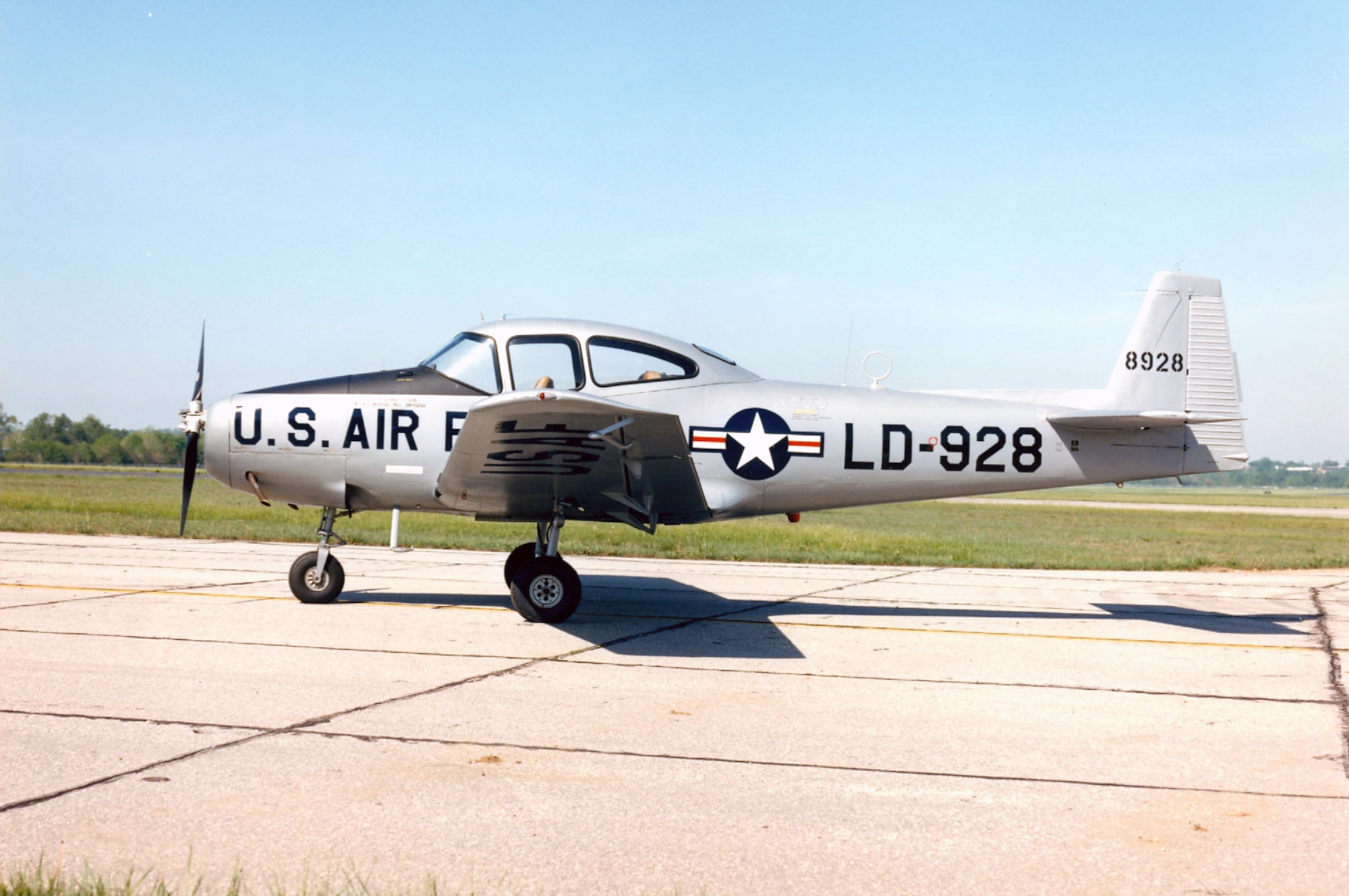 DAYTON, Ohio -- North American L-17A Navion at the National Museum of the United States Air Force. (U.S. Air Force photo)