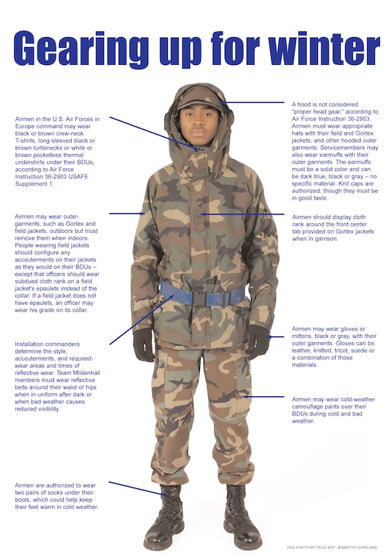 Army Cold Weather Gear Regulations - Army Military