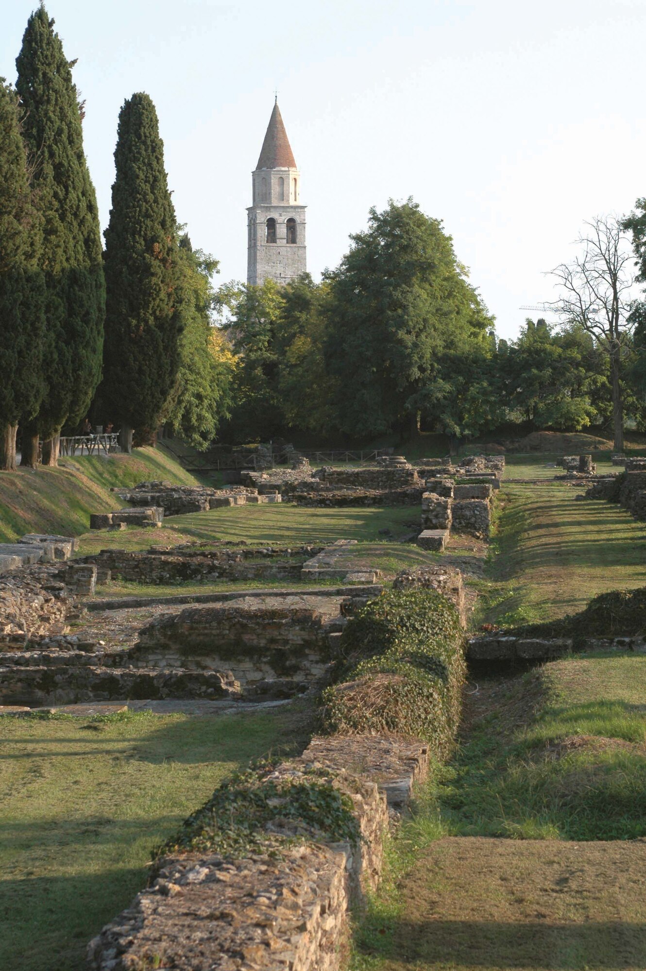 AVIANO AIR BASE, Italy--A view of the excavated harbor called Il Porto Fluviale of Aquileia. (U.S. Air Force photo/Senior Airman Justin Weaver).
