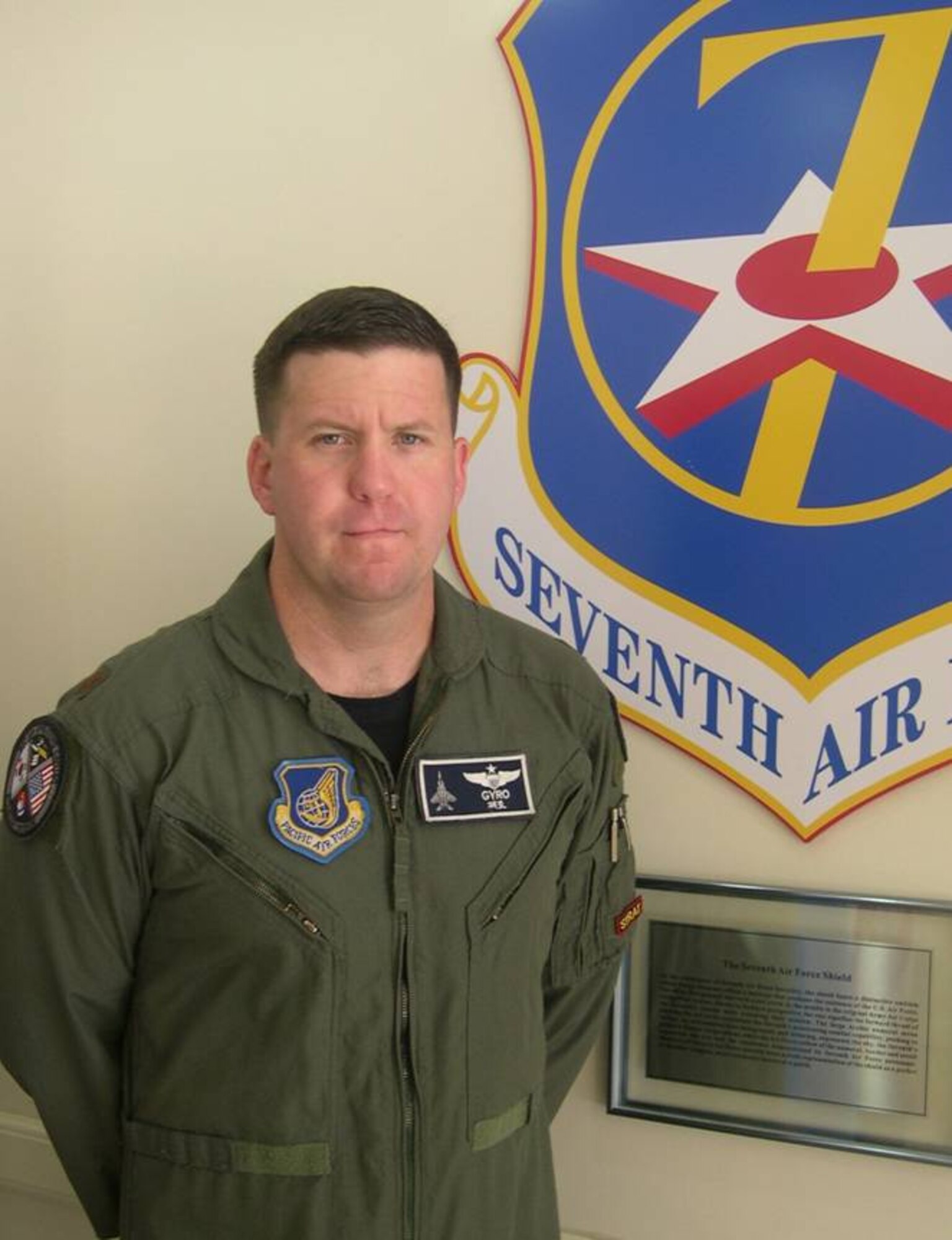 OSAN AIR BASE, Republic of Korea --  Maj. Peter A. Selkey distinguished himself by an act of courage at United States Army Garrison-Humphries, Republic of Korea, on Aug. 5. By his prompt action and humanitarian regard to his fellowman, Major Selkey received the Air Force Commendation Medal. (U.S. Air Force photo)