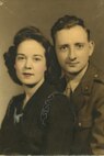 Mr. and Mrs. Fred Kubli Jr. during World War II. Though the brown has since left his hair, the 88 year-old Fred Kubli Jr. still has steely blue eyes and lots of energy. U.S. Air Force courtesy photo.