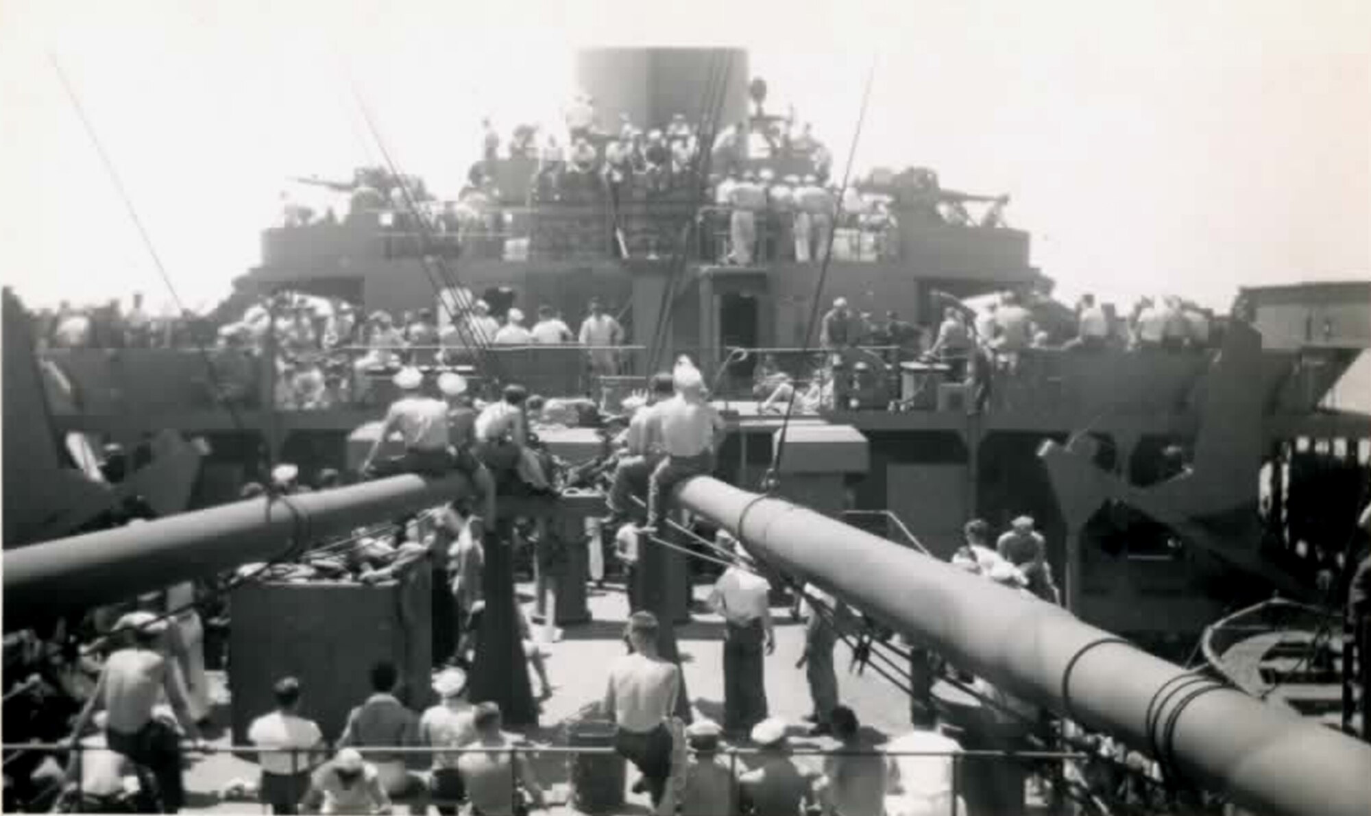 In August 1945 Fred Kubli Jr.'s unit was sent to Marseille, France, to board a ship with all their  equipment to head for Japan in anticipation of heavy casualties.  Their ship made it to the Strait of Gibraltar when the war ended in Japan when the U.S. dropped the atomic bomb.  Fred's ship ended up returning to Boston, Mass. U.S. Air Force courtesy photo.