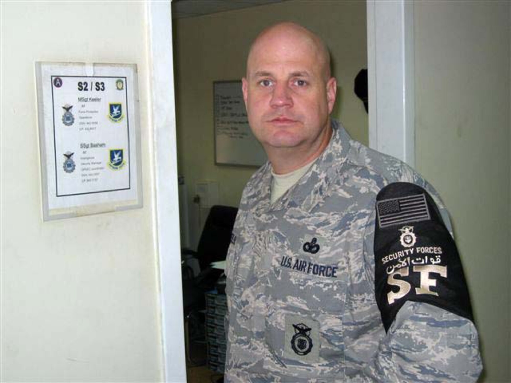 Master Sgt. Mike Keeler