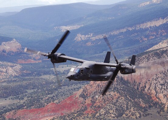 CV-22 Osprey flies first search and recovery mission > Air Education ...