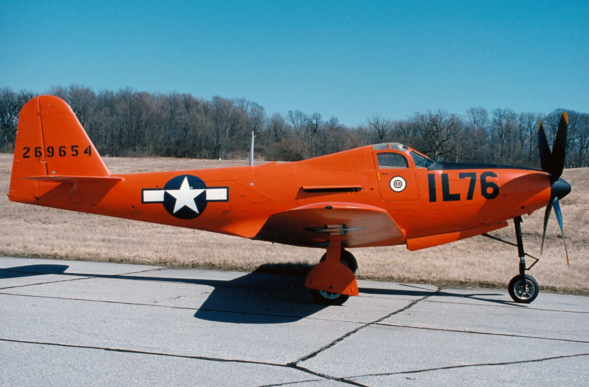 DAYTON, Ohio -- Bell P-63E Kingcobra at the National Museum of the United States Air Force. (U.S. Air Force photo)