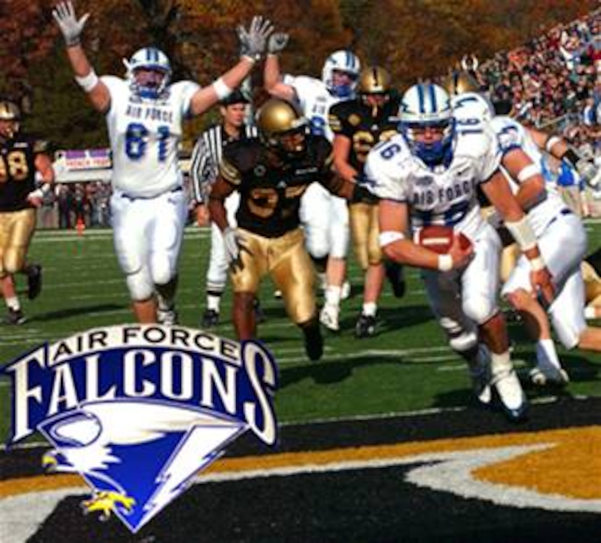 Come out for the pre-game tailgate party hosted by the 50th and 21st Space Wings at 11:30 a.m. on Nov. 3.  The tailgate will be taking place at Lot 4, Space 2 at Falcon Stadium. There will be free food, fun and fanatical Falcon football frenzy.  The U.S. Air Force Academy Falcons will be taking on the Army Black Knights.  Kickoff time is 1:30 p.m.  Don't just sit there, come out and show some Falcon football pride!