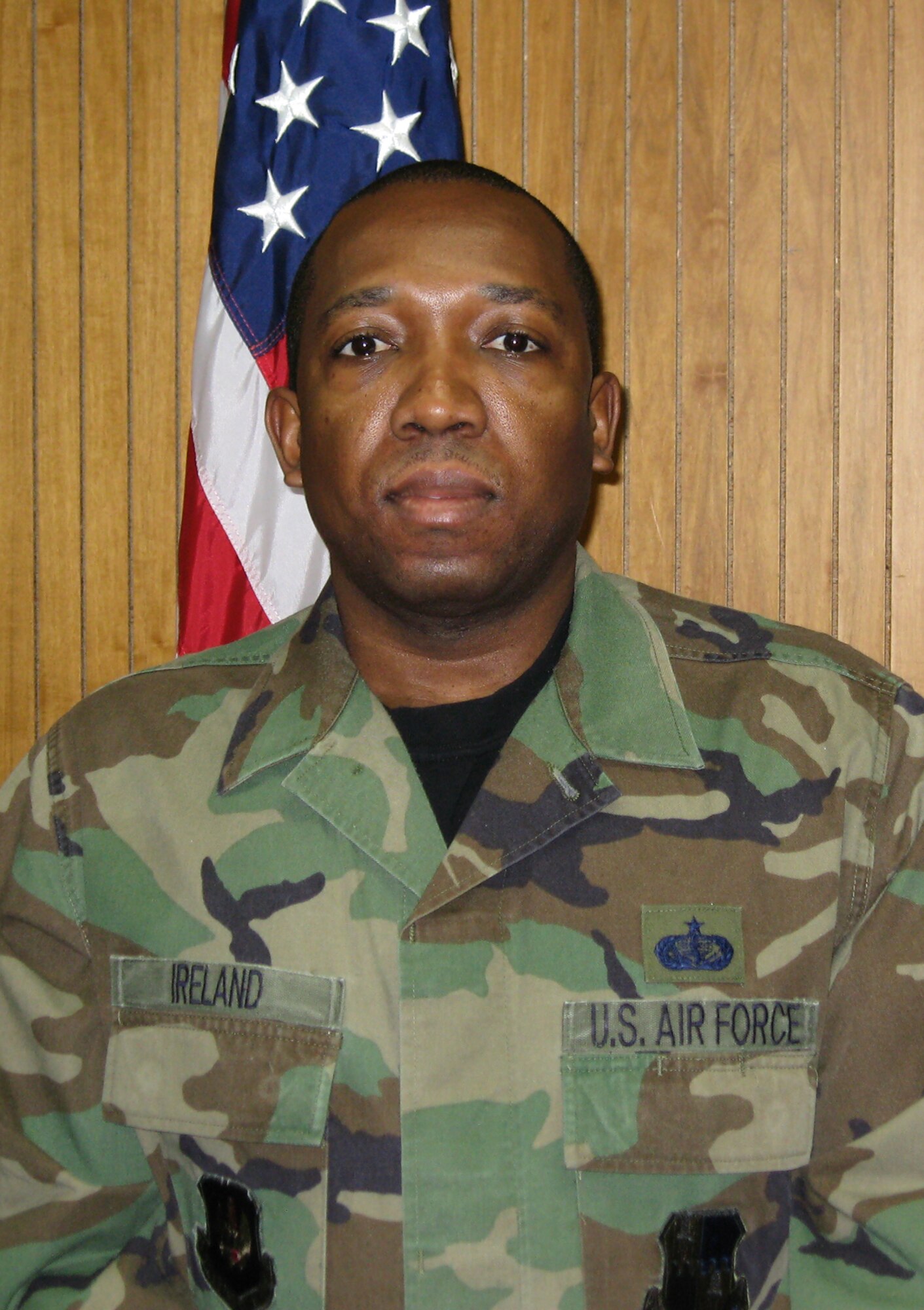 SPANGDAHLEM AIR BASE, Germany -- Staff Sgt. Jermaine Ireland, 52nd Services Squadron Food service shift leader, has been named the 52nd Fighter Wing's Top Saber Performer for the week of Oct. 26 – Nov. 1. (U.S. Air Force photo/Staff Sgt. Tammie Moore) 
