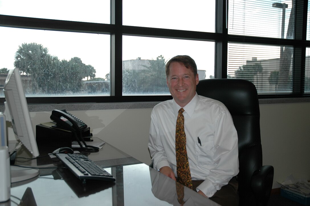 Gregg Kraver, the new Executive Director of the 45th Space Wing (Photo by Airman David Dobrydney)