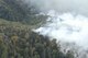 A wildfire continues to burn in North San Diego County, Calif., Oct. 24, 2007. Air Force reservists and two specially equipped C-130 aircraft from Peterson Air Force Base, Colo., are participating in the Southern California firefighting effort. (U.S. Air Force photo/Tech. Sgt. Roy A. Santana)