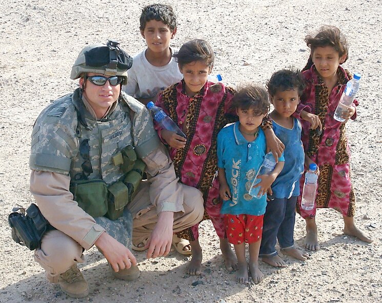 Senior Airman Michael Holder is the Warrior of the Week. (U.S. Air Force photo)