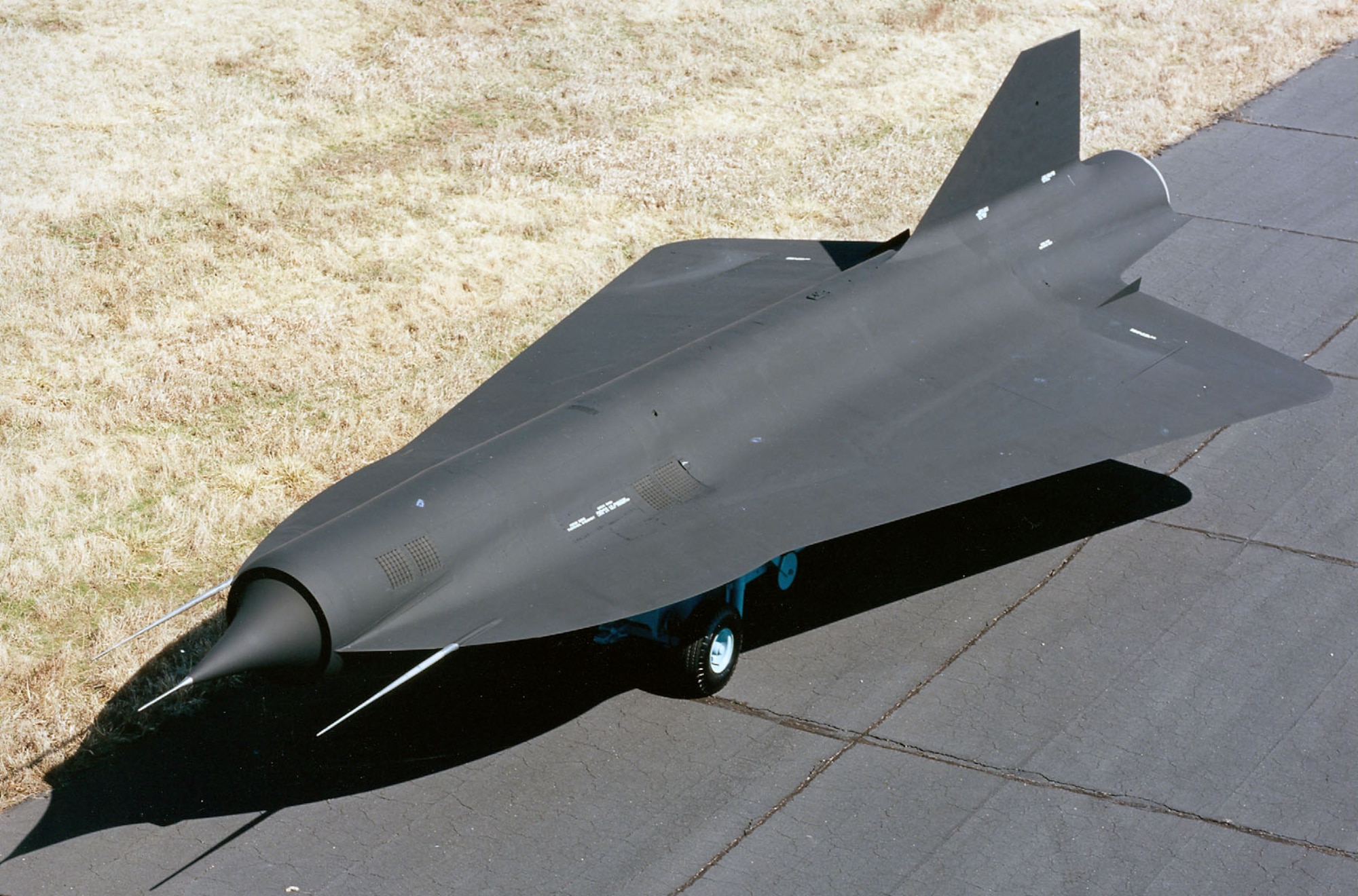 DAYTON, Ohio -- Lockheed D-21B at the National Museum of the United States Air Force. (U.S. Air Force photo)