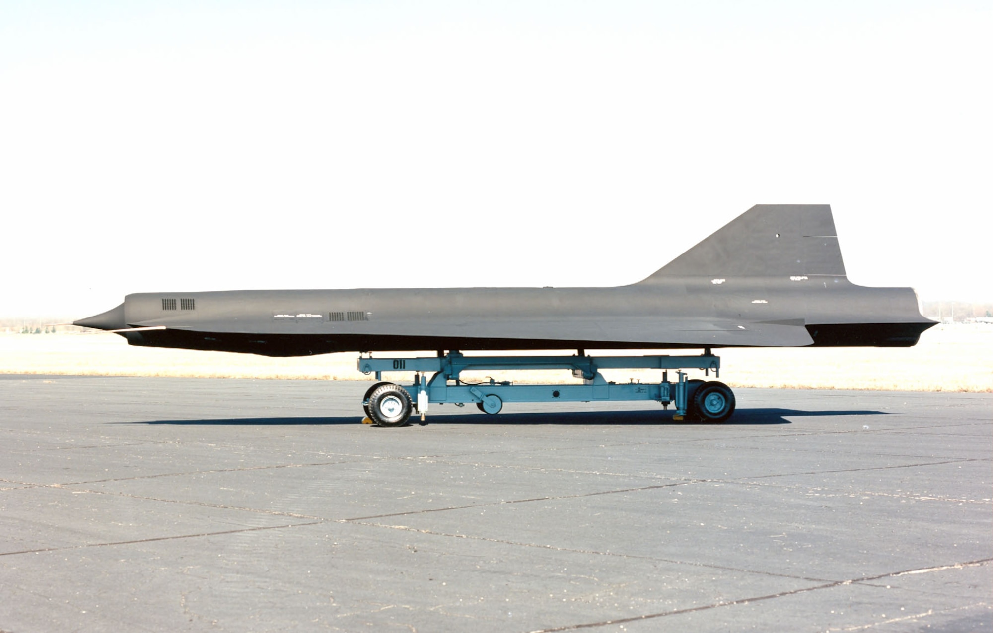 DAYTON, Ohio -- Lockheed D-21B at the National Museum of the United States Air Force. (U.S. Air Force photo)