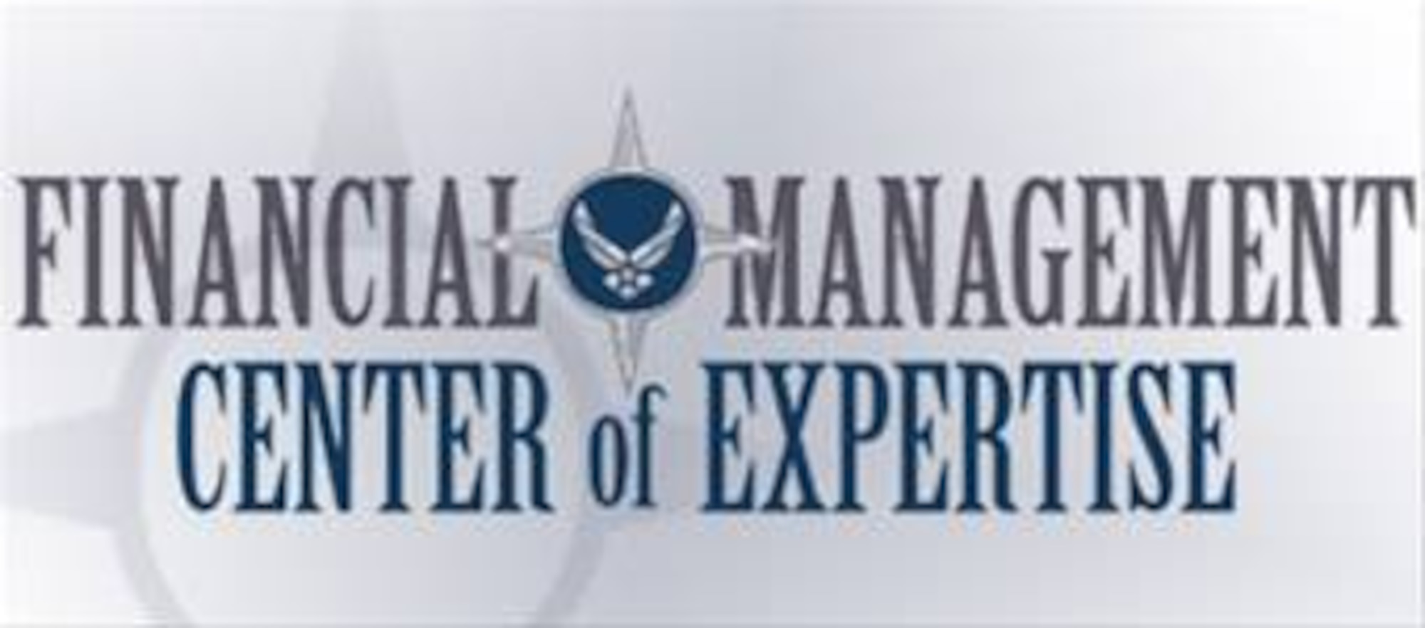 Air Force Financial Management Center of Expertise logo provided by Scott Vadnais and designed by the Air Force Graphics office. 