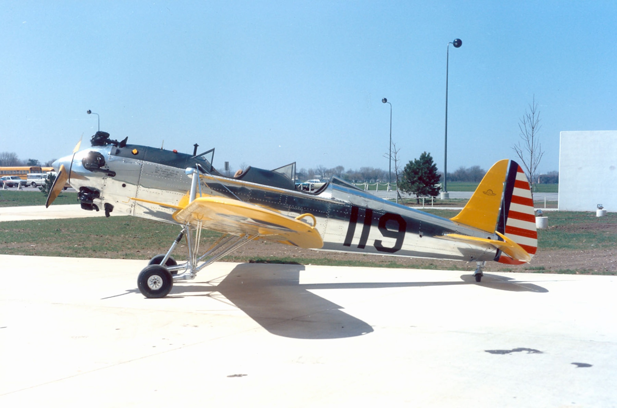 DAYTON, Ohio -- Ryan PT-22 Recruit at the National Museum of the United States Air Force. (U.S. Air Force photo)