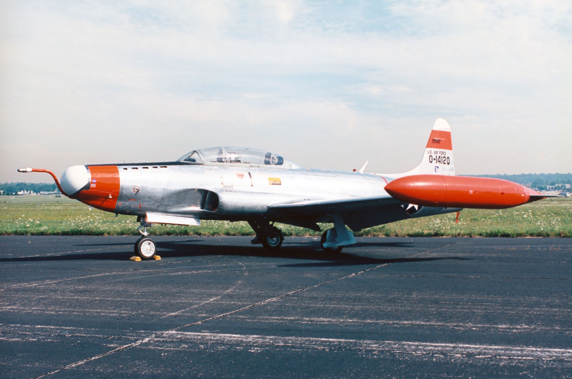 DAYTON, Ohio -- Lockheed NT-33A at the National Museum of the United States Air Force. (U.S. Air Force photo)