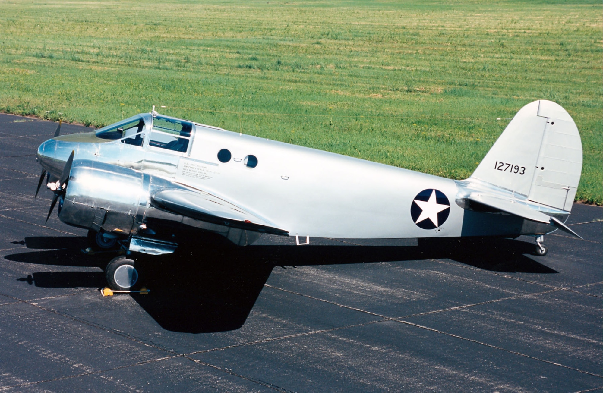 DAYTON, Ohio -- Beech AT-10 Wichita at the National Museum of the United States Air Force. (U.S. Air Force photo)