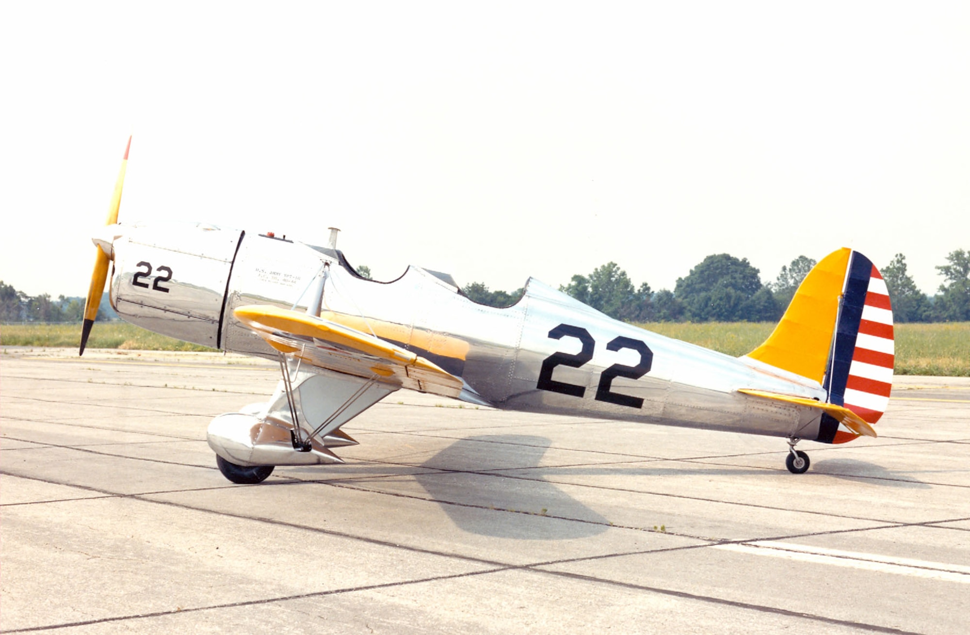 DAYTON, Ohio -- Ryan YPT-16 at the National Museum of the United States Air Force. (U.S. Air Force photo)