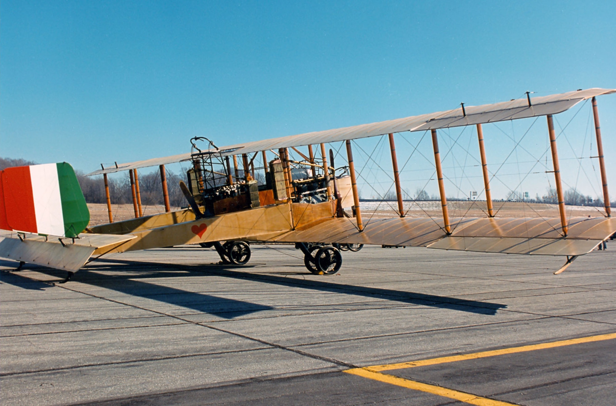 DAYTON, Ohio -- Caproni Ca. 36 bomber at the National Museum of the United States Air Force. (U.S. Air Force photo)