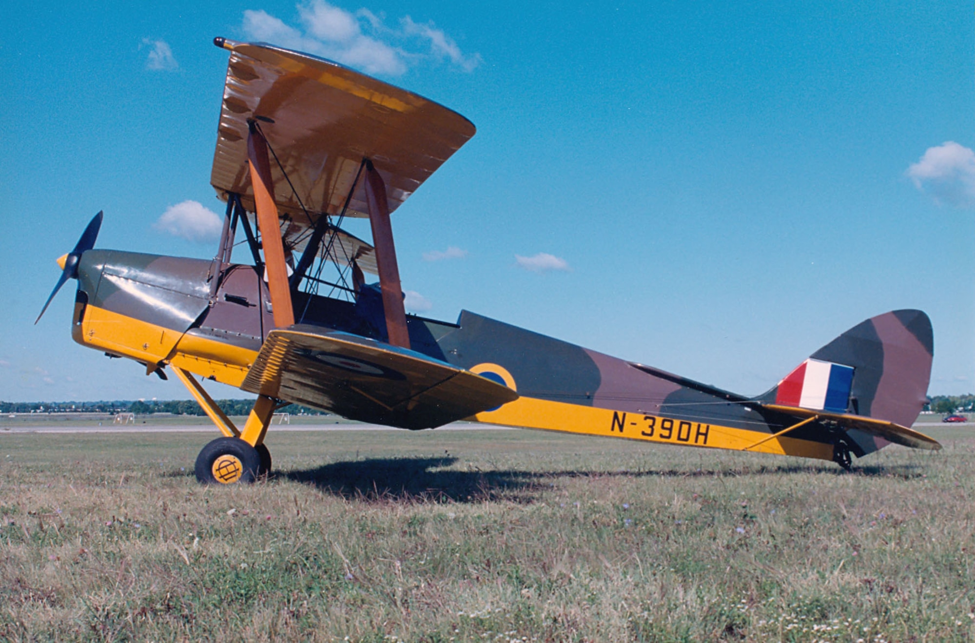 DAYTON, Ohio -- De Havilland DH 82A Tiger Moth at the National Museum of the United States Air Force. (U.S. Air Force photo)