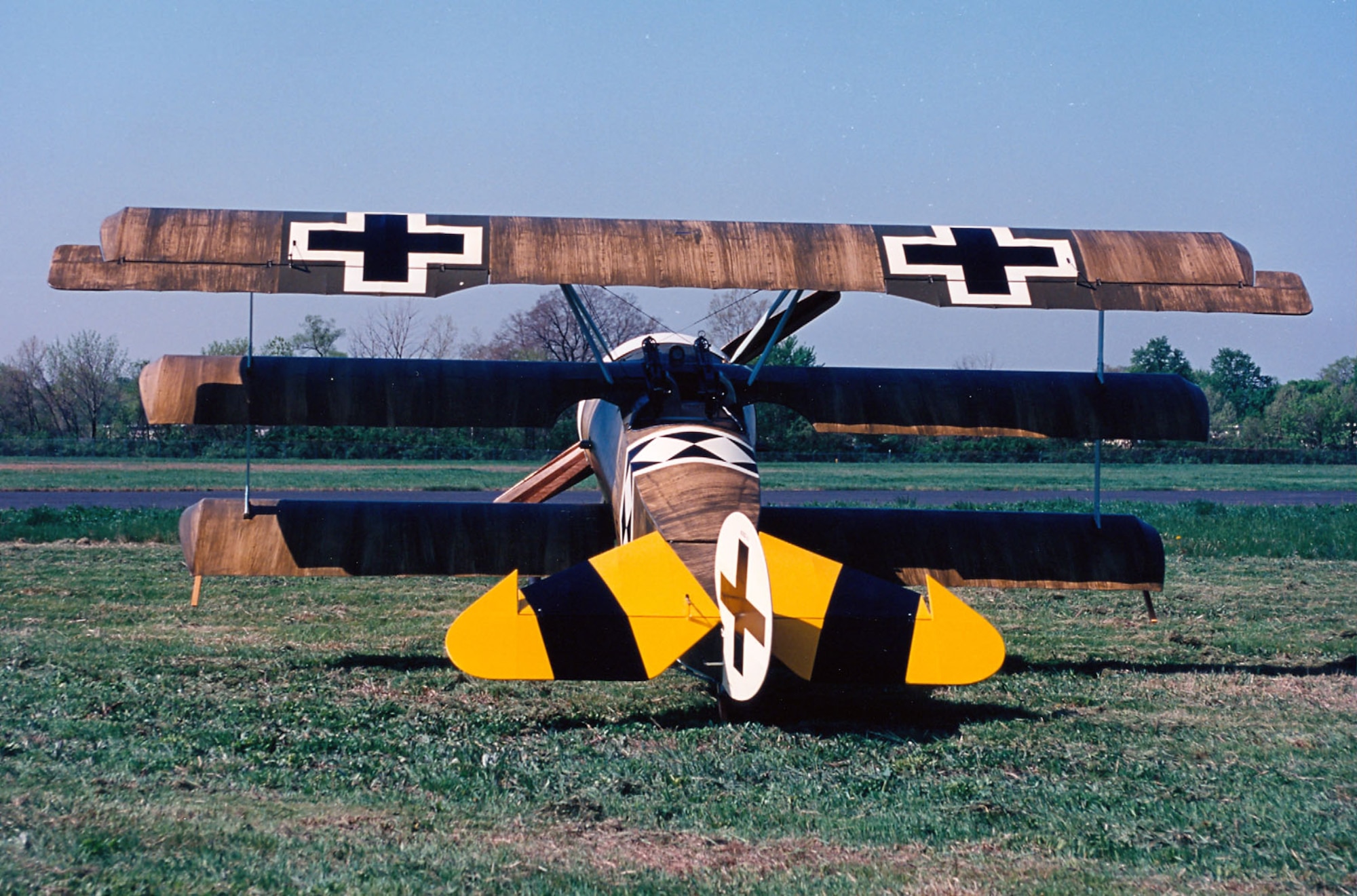 DAYTON, Ohio -- Fokker Dr. I at the National Museum of the United States Air Force. (U.S. Air Force photo)