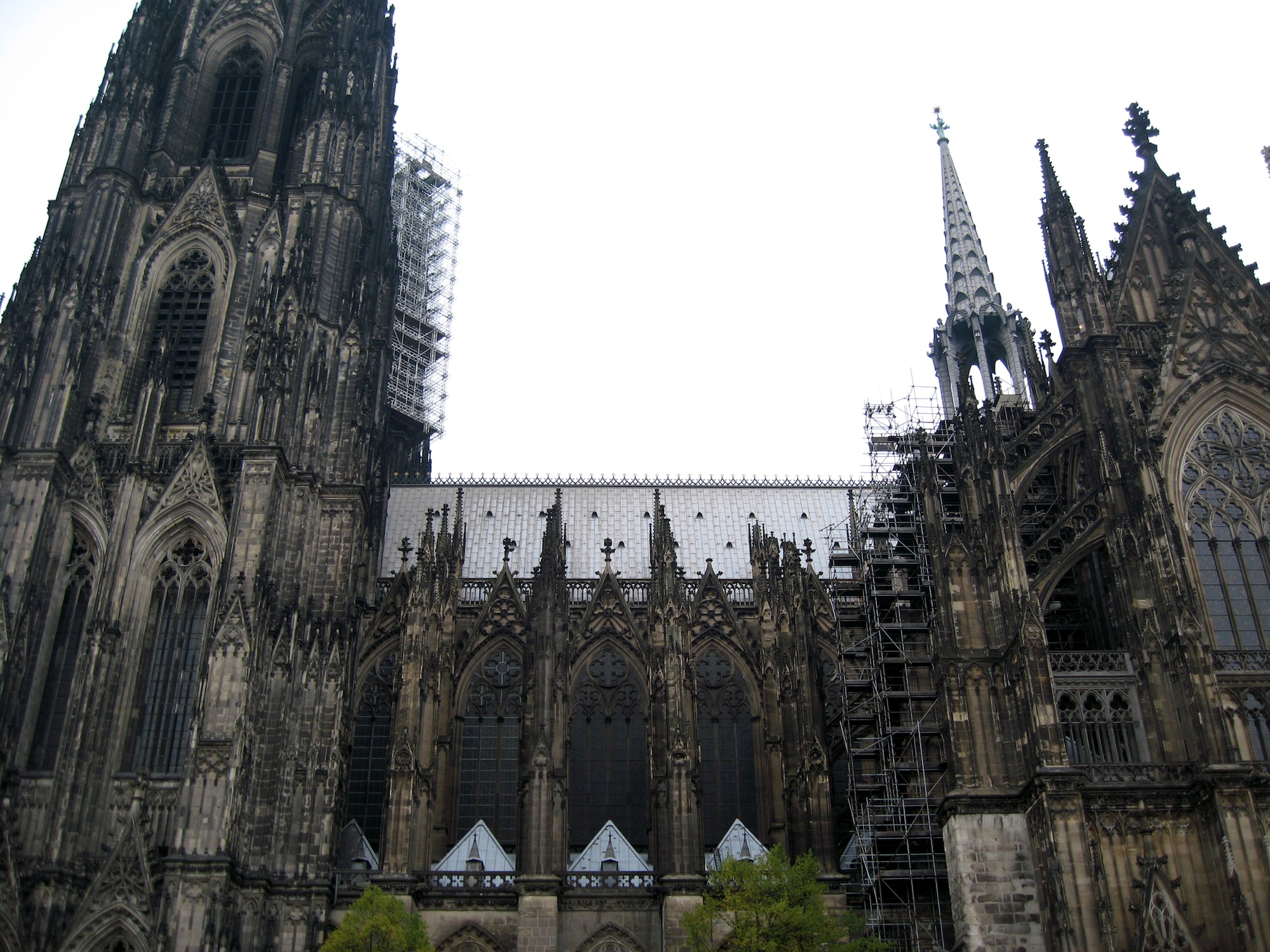 COLOGNE, Germany – Construction of the Cologne Dom Cathedral began in 1248. Due to numerous interruptions in construction, it was not completed until 1880. During World War II the cathedral was hit by 14 aerial bombs, but did not collapse. The damage was repaired by 1956. The Information, Tickets, and Travel office offers a trip to Cologne Nov. 24. (U.S. Air Force photo/Staff Sgt. Tammie Moore)
