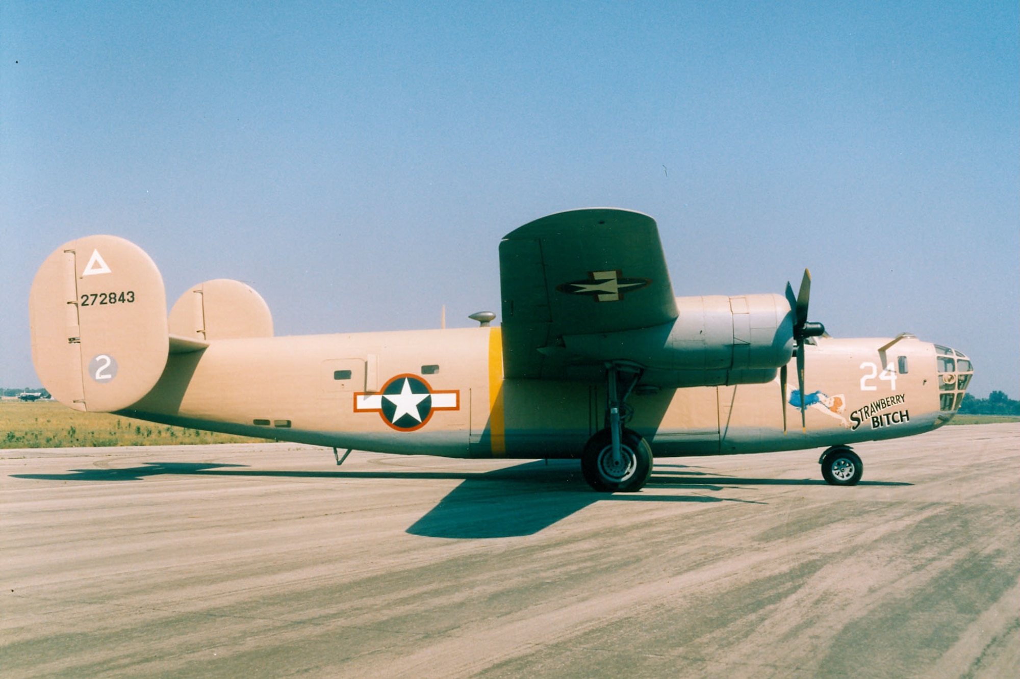 DAYTON, Ohio -- Consolidated B-24D Liberator at the National Museum of the United States Air Force. (U.S. Air Force photo)