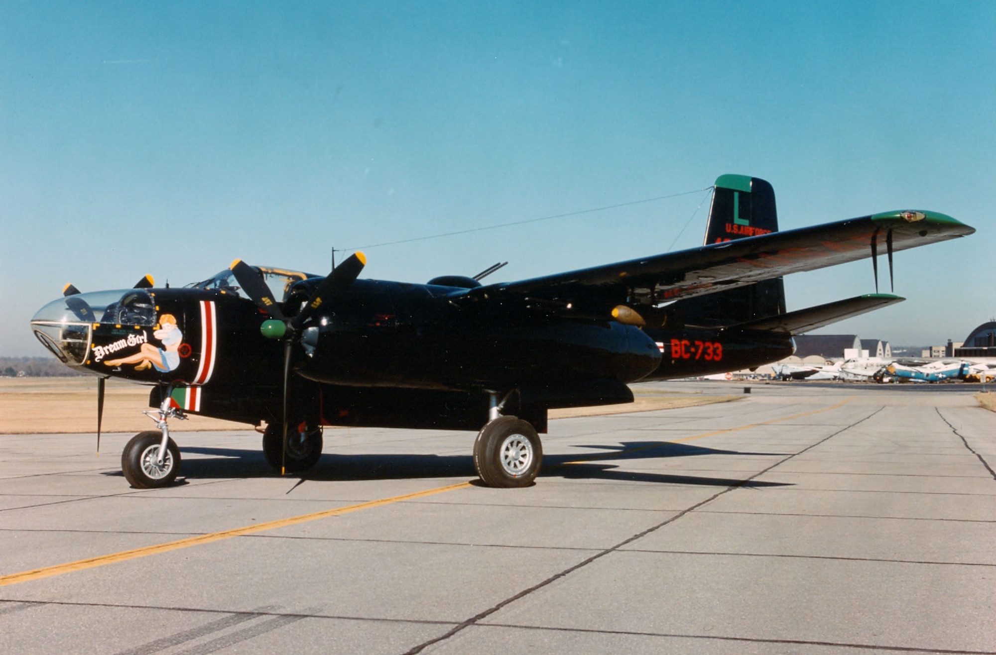 DAYTON, Ohio -- Douglas B-26C (A-26C) Invader at the National Museum of the United States Air Force. (U.S. Air Force photo)