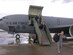 SEYMOUR JOHNSON AIR FORCE BASE, N.C. -- The Air Force Academy's women's soccer team departs a KC-135 Stratotanker from the 916th Air Refueling Wing, Air Force Reserve. The tanker wing supported the Air Force Academy's sports program by transporting the ladies to their match in Utah in mid-October.