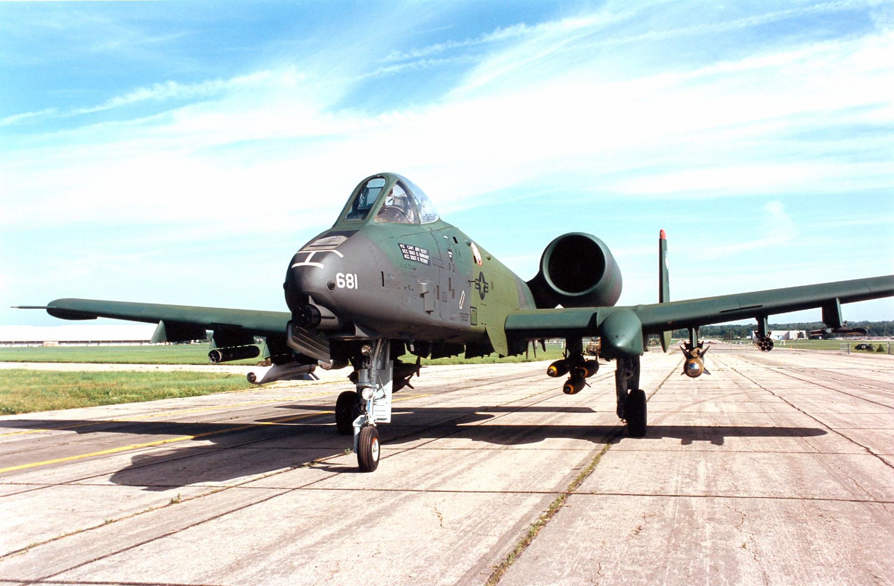 Fairchild Republic A10A Thunderbolt II > National Museum of the US Air Force™ > Display