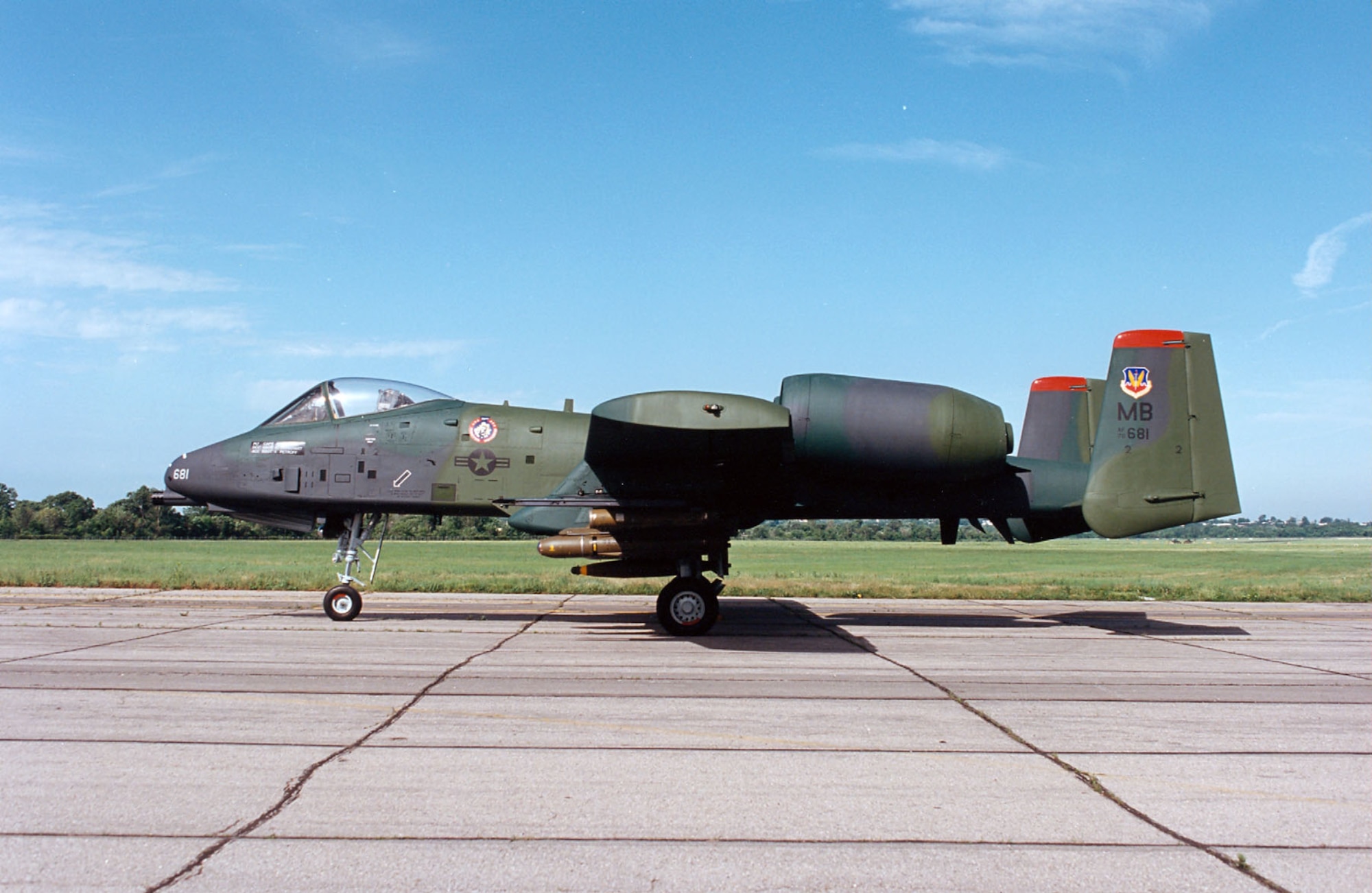 DAYTON, Ohio -- Fairchild Republic A-10A Thunderbolt II at the National Museum of the United States Air Force. (U.S. Air Force photo)