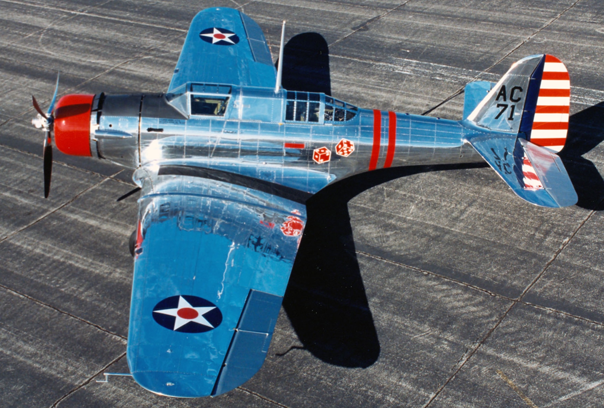 DAYTON, Ohio -- Northrop A-17A at the National Museum of the United States Air Force. (U.S. Air Force photo)