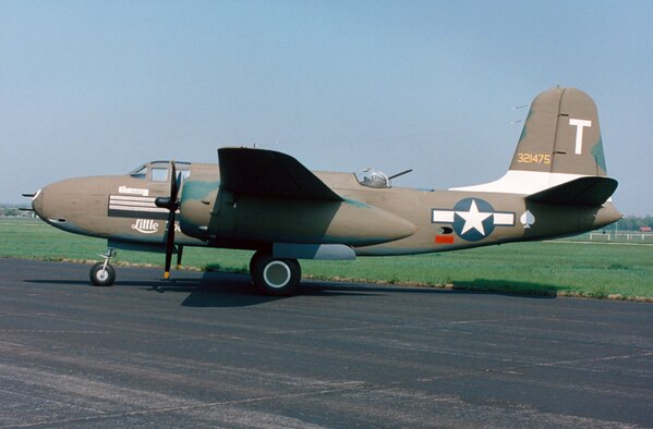 DAYTON, Ohio -- Douglas A-20G Havoc at the National Museum of the United States Air Force. (U.S. Air Force photo)