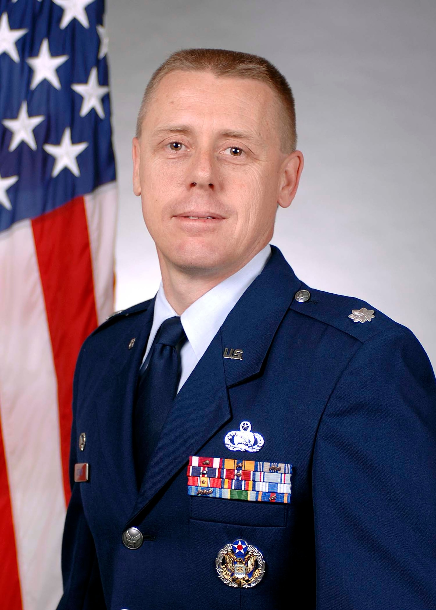 Lt. Col. David Stewart, 71st Communications Squadron commander