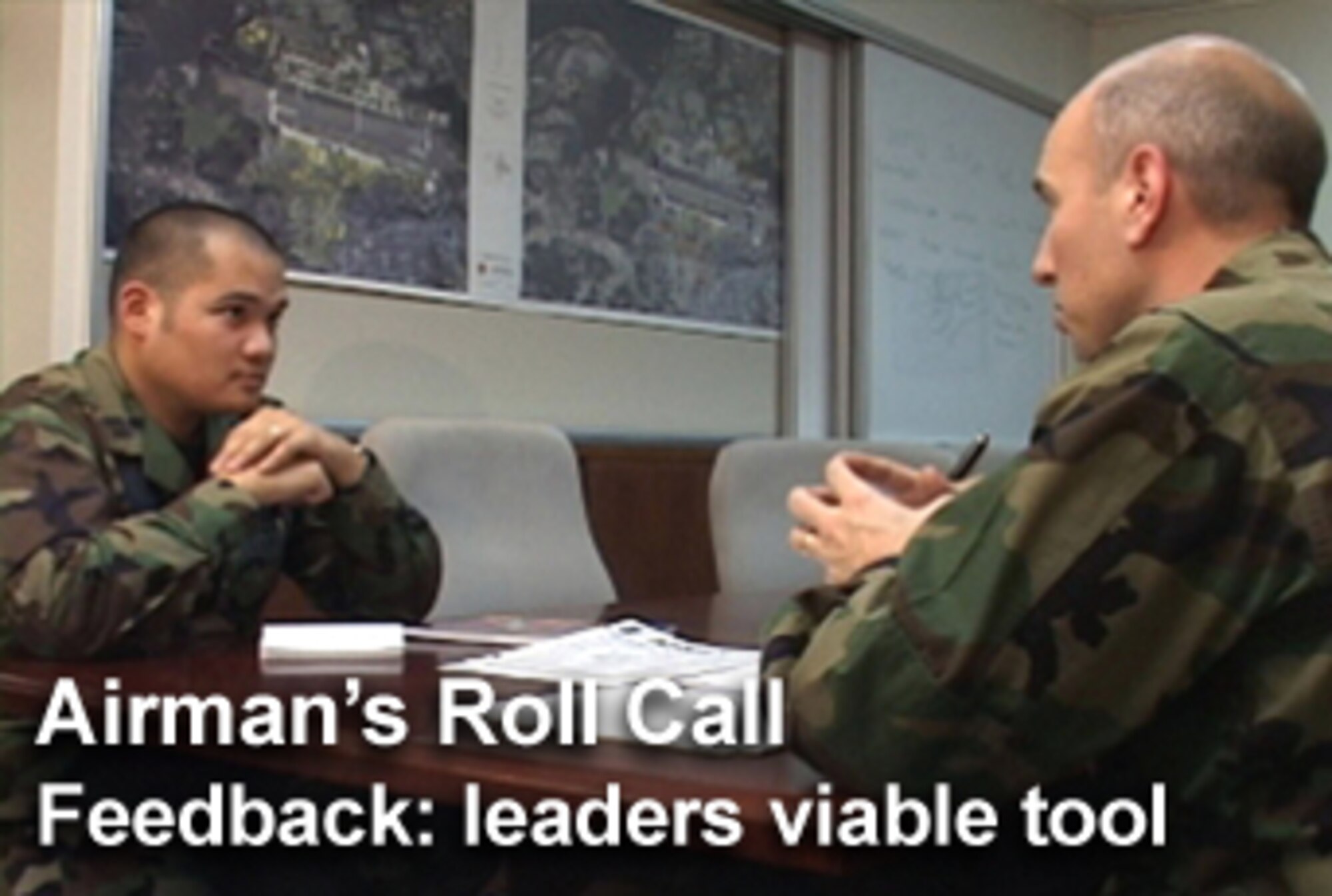 This week's Airman's Roll Call focuses on feedback and assessment of Airmen performance. (U.S. Air Force graphic/Mike Carabajal) 