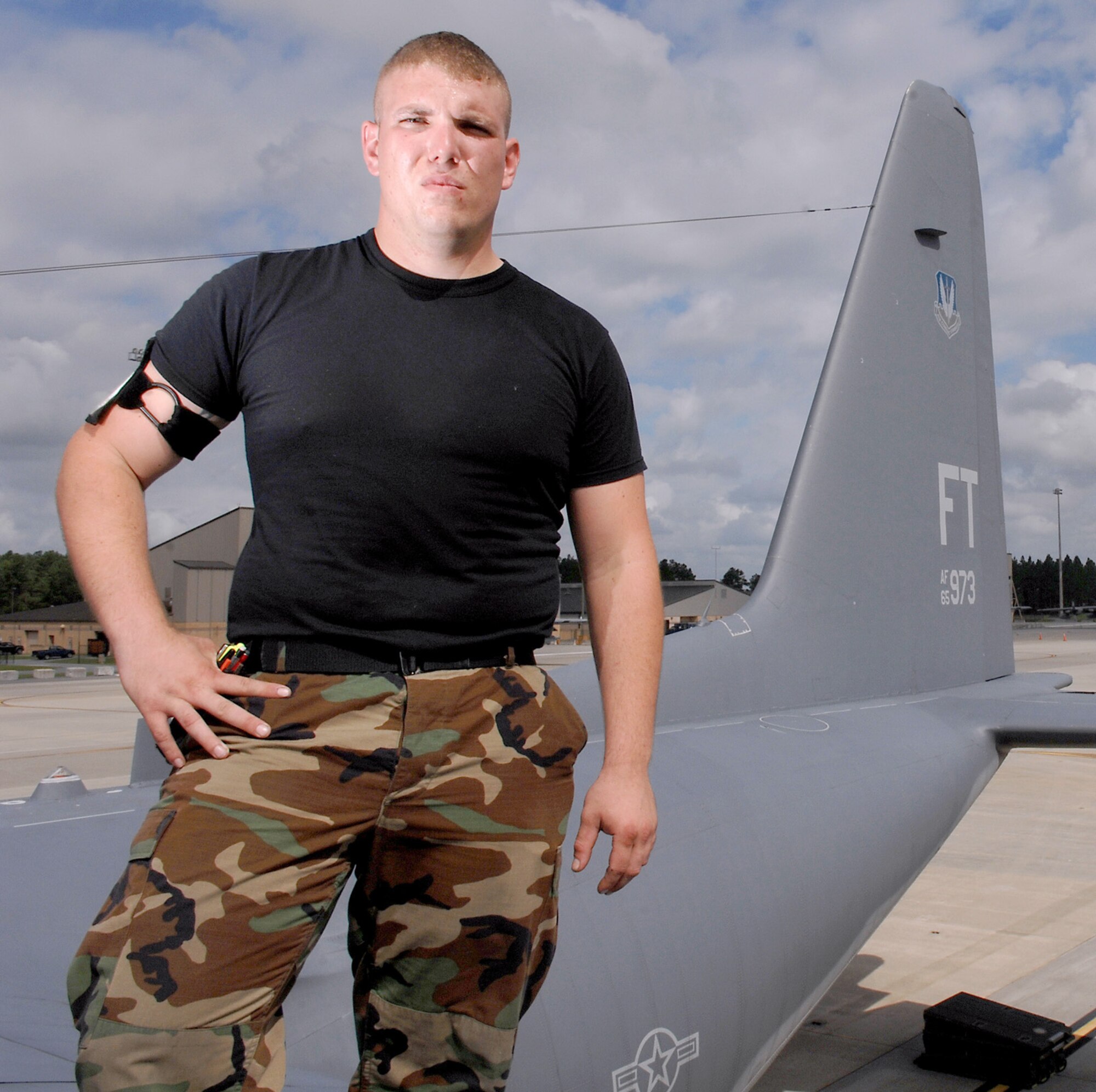 Airman 1st Class Joshua Boudinot is the Warrior of the Week for Sept. 13. (U.S. Air Force photo by Airman 1st Class Brittany Barker)