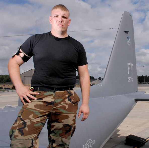 Airman 1st Class Joshua Boudinot is the Warrior of the Week for Sept. 13. (U.S. Air Force photo by Airman 1st Class Brittany Barker)