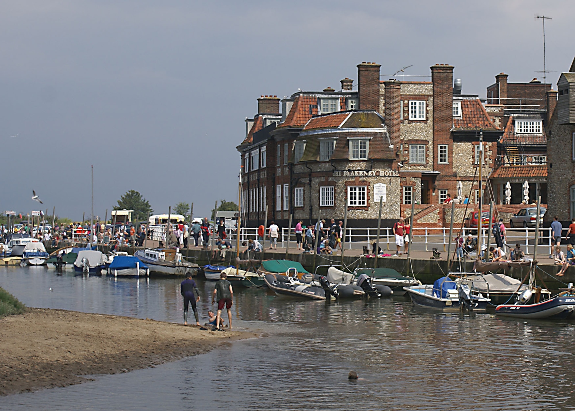 The Quay at Blakeney, near North Norfolk, offers several venues where seal trip tickets can be bought. (Photo by Judith Wakelam)
