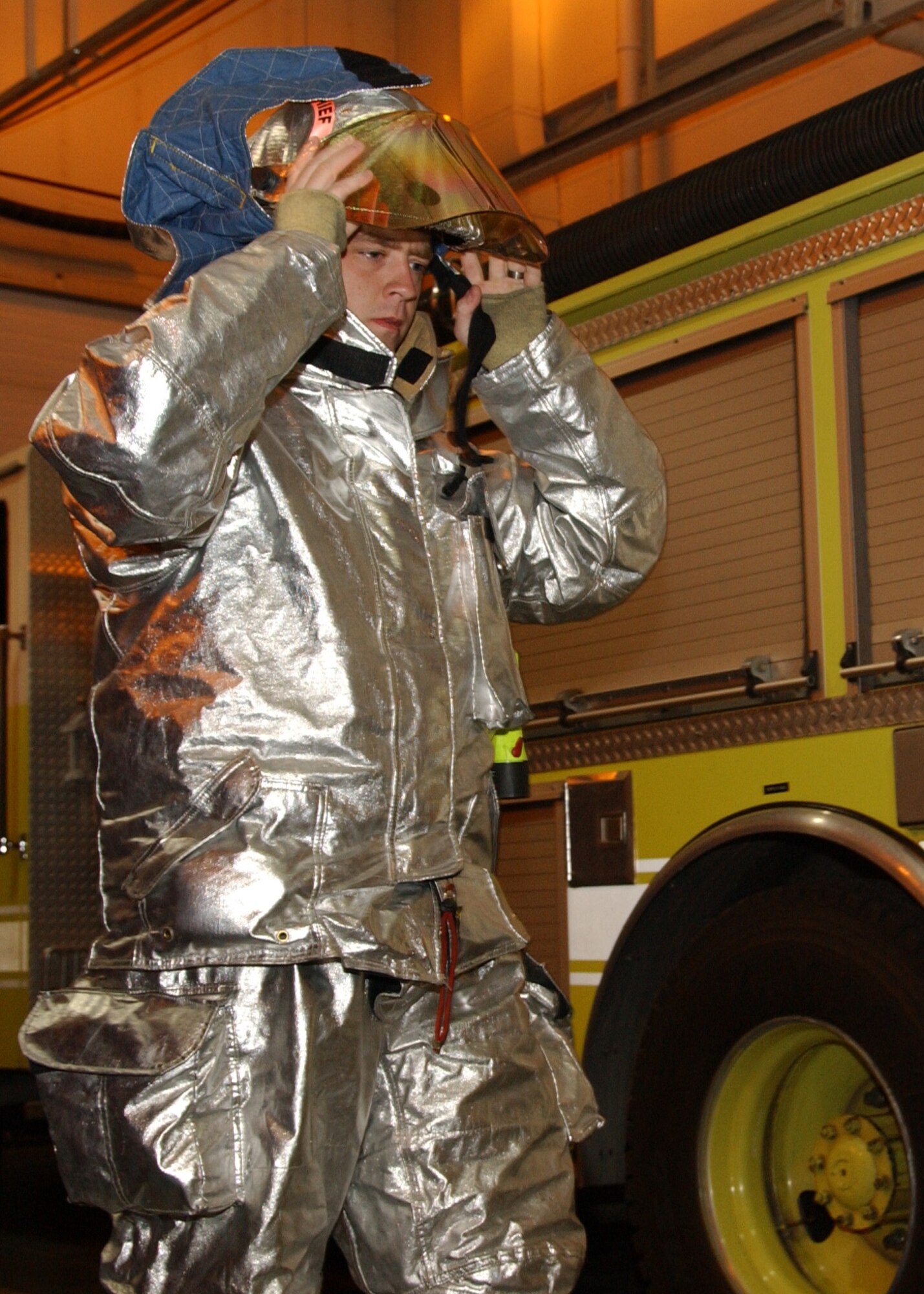 EIELSON AIR FORCE BASE, Alaska--Staff Sgt. Gregory Frank II, 354th Civil Engineer Squadron NCO in charge of fire department logistics, is the Hall of Famer for the week of Sept. 14 to 20. (U.S. Air Force photo by Airman 1st Class Christopher Griffin)                        