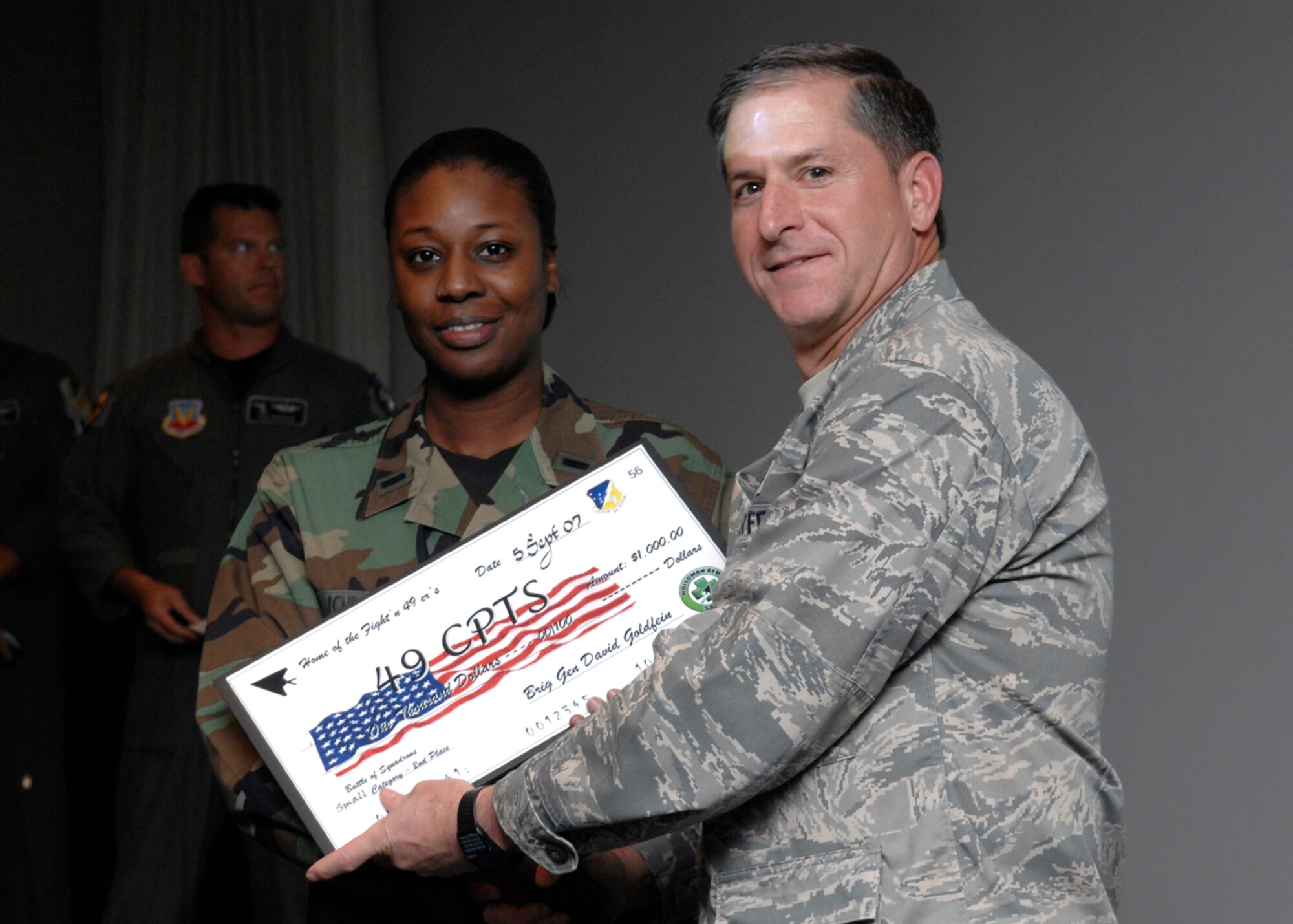 101 Critical Days of Summer, Battle of the Squadron winners. (U.S. Air Force photo/Airman 1st Class Rachel Kocin)