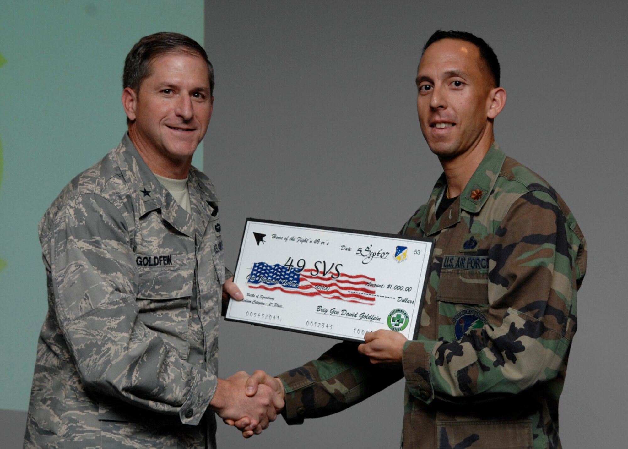 101 Critical Days of Summer, Battle of the Squadron winners. (U.S. Air Force photo/Airman 1st Class Rachel Kocin)